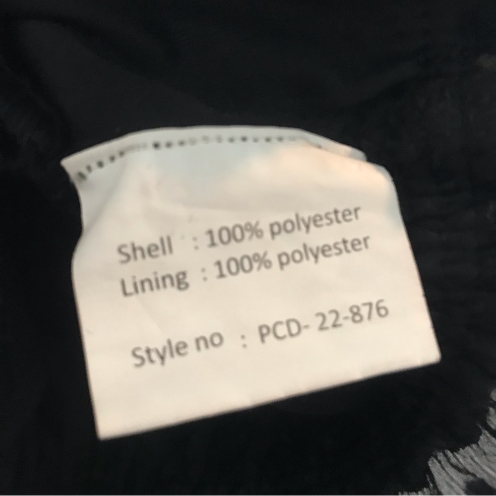 Francesca’s Mi Ami Swiss Dot Black Sheer Peplum Blouse - Picture 4 of 7